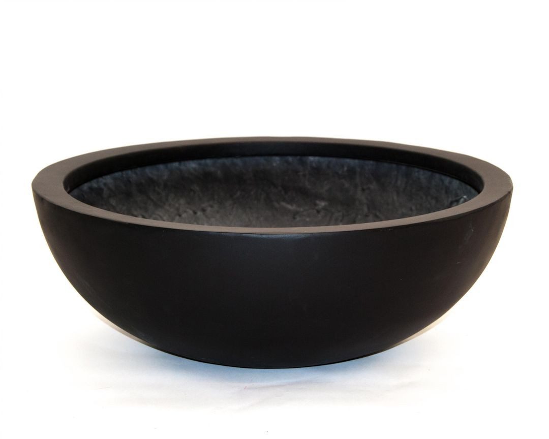 Elegant Einrichten Pflanzkübel Fiberglas Schale rund günstig online kaufen