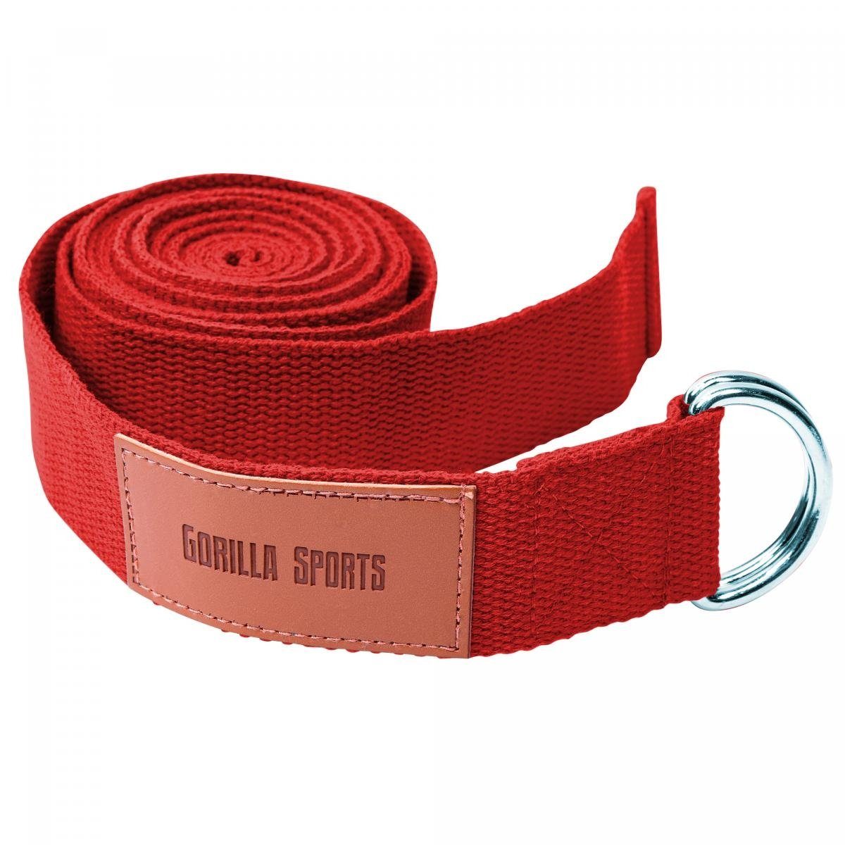 GORILLA SPORTS Yogamatte Yogagurt in verschiedenen Farben (1-St)
