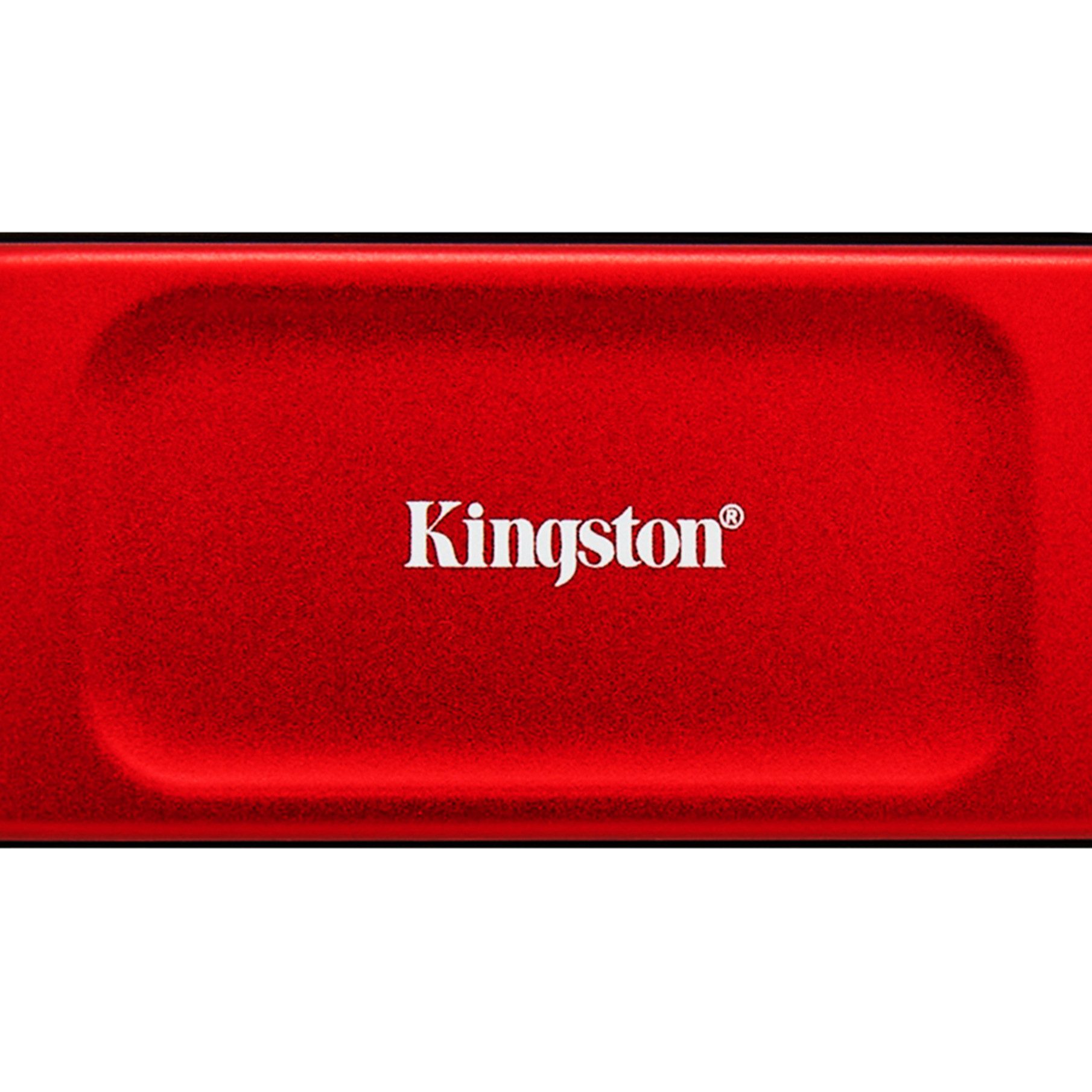 Kingston 2TB Externe SSD XS1000 USB 3.2 Gen 2, Rot externe SSD