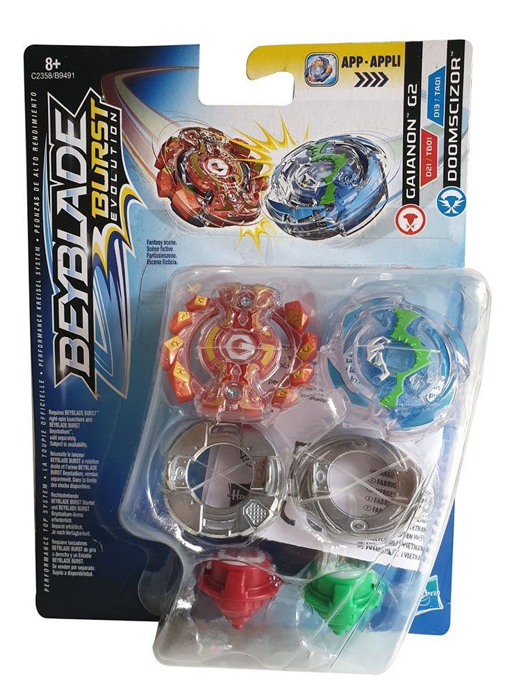 Beyblade Kreisel Beyblade Burst Kreisel 2er Set Xcalius Gaianon G2 (Set)