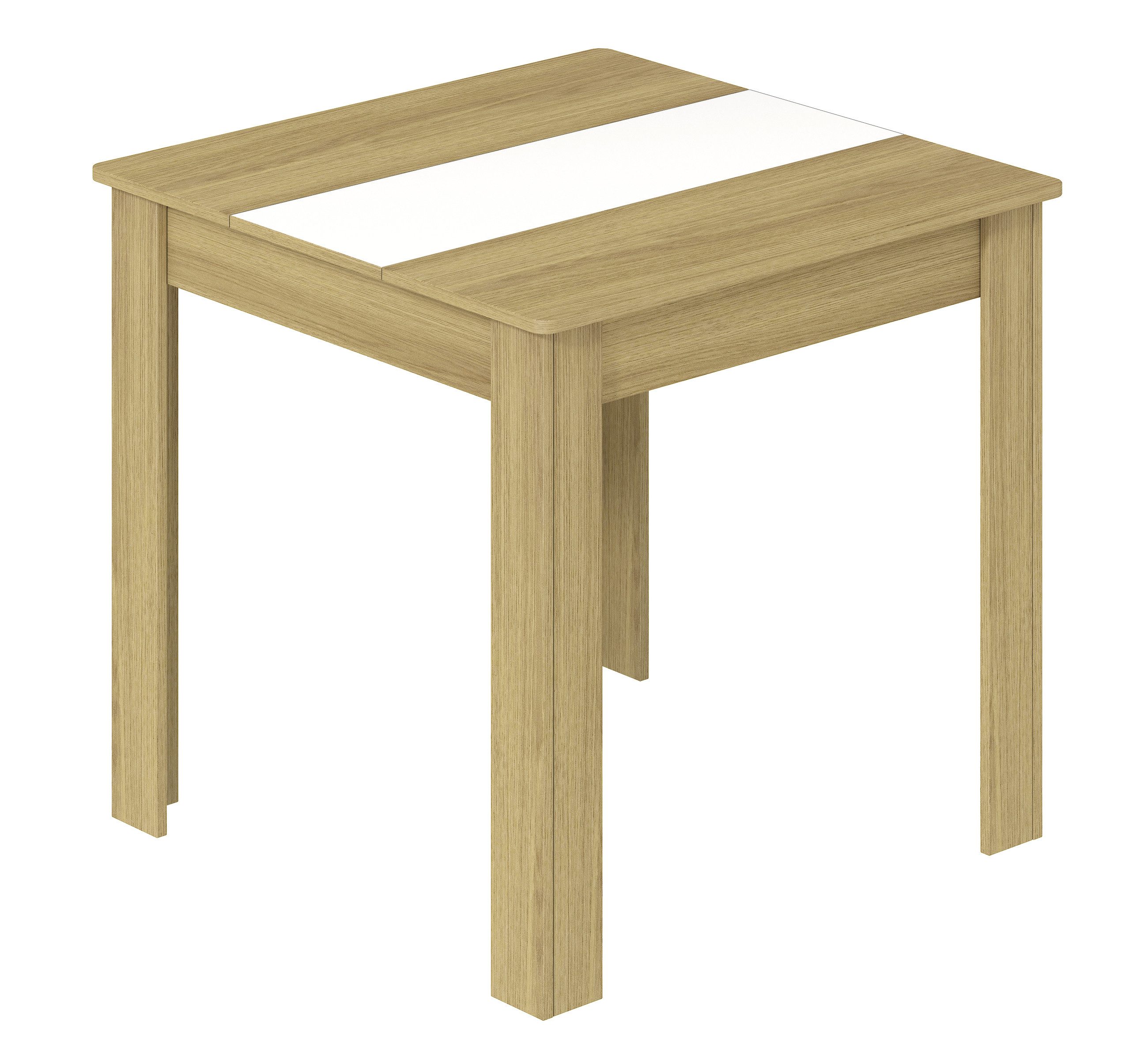 VCM Esstisch Esstisch Küchentisch B. 80 x T. 80 cm Disalo