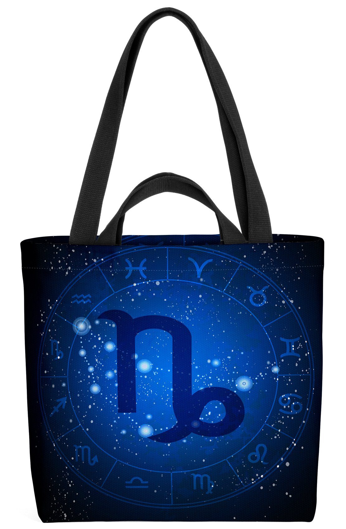 Sterne Steinbock Henkeltasche Sterne VOID (1-tlg), Sternzeichen Sternzeichen Horoskop Steinbock