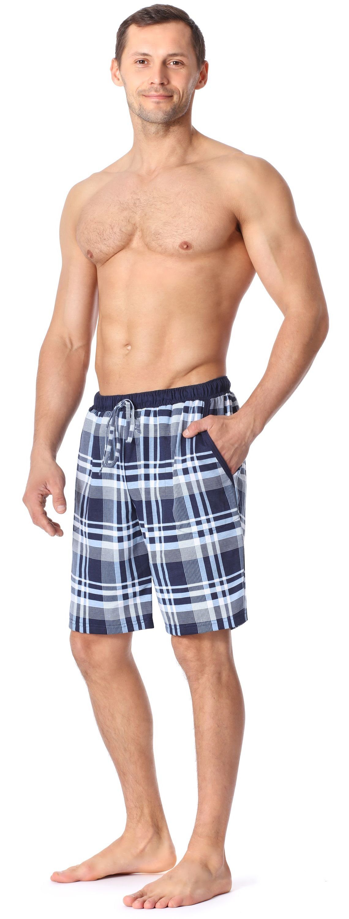 Timone Pyjamashorts Herren Schlafanzughose Kurz TI30-114 (1-tlg)