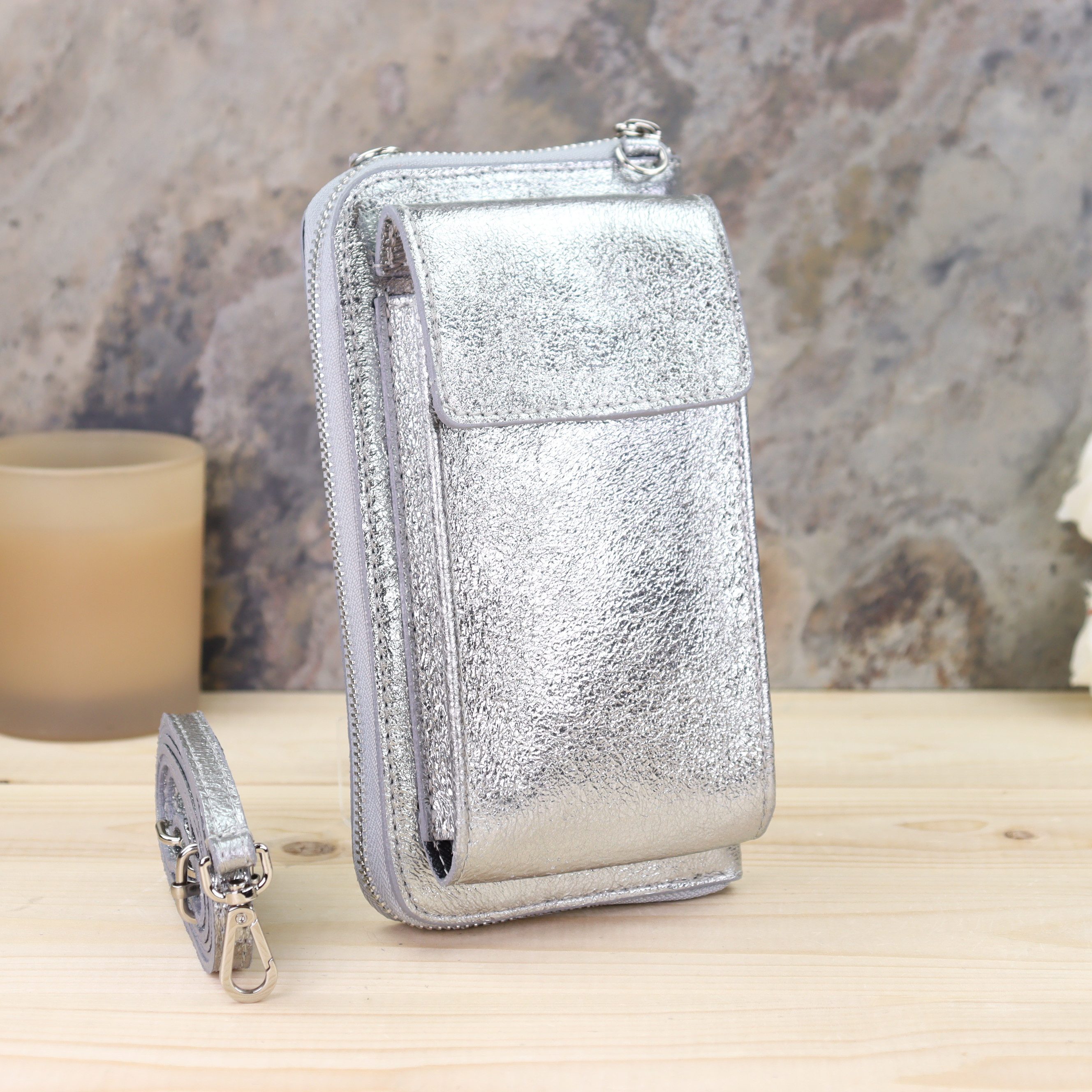 Blade Schultertasche Handytasche Damen Kleine Umhängetasche aus Echtleder M günstig online kaufen