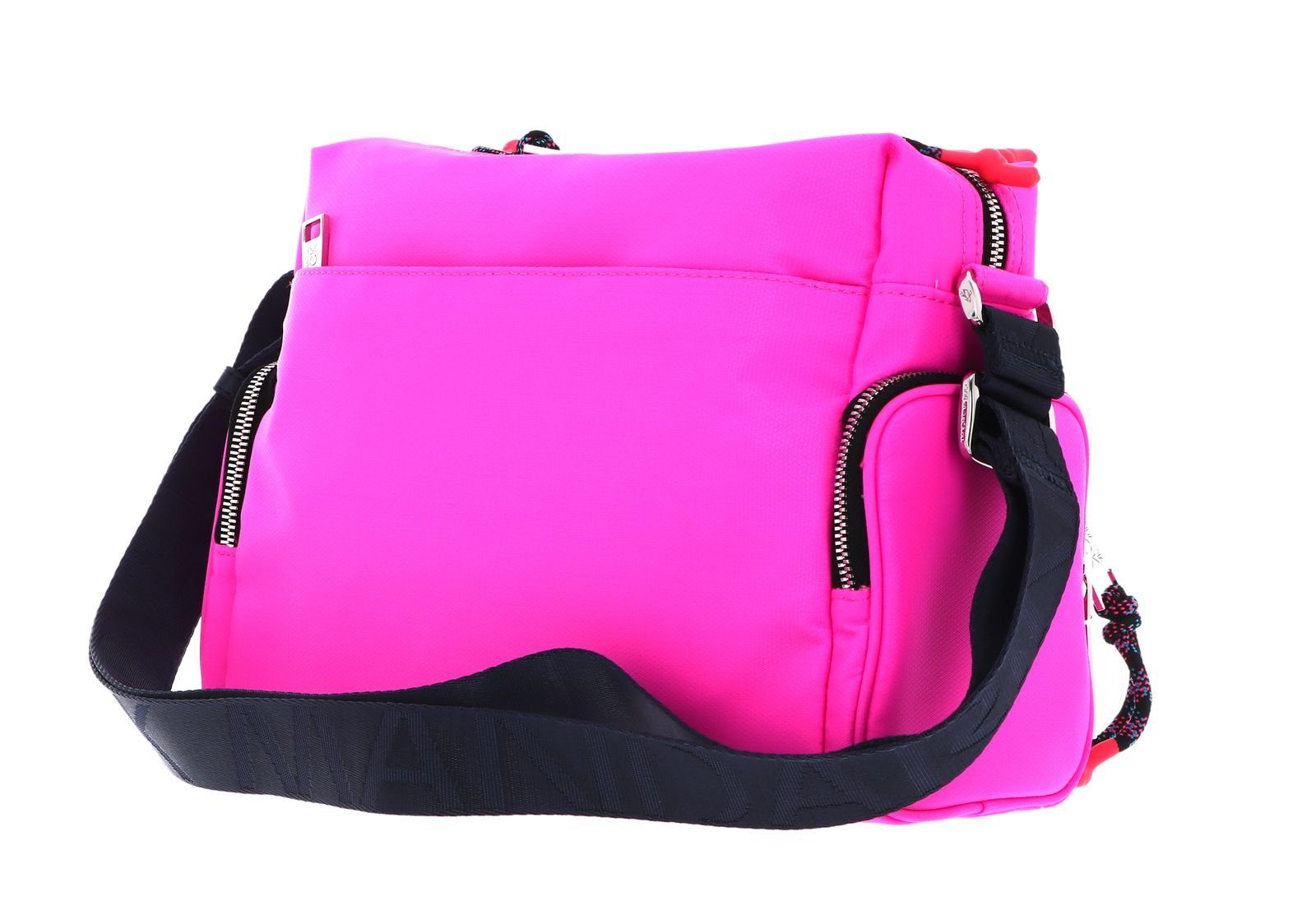 Fluo Style Schultertasche Duck Fuchsia Mandarina