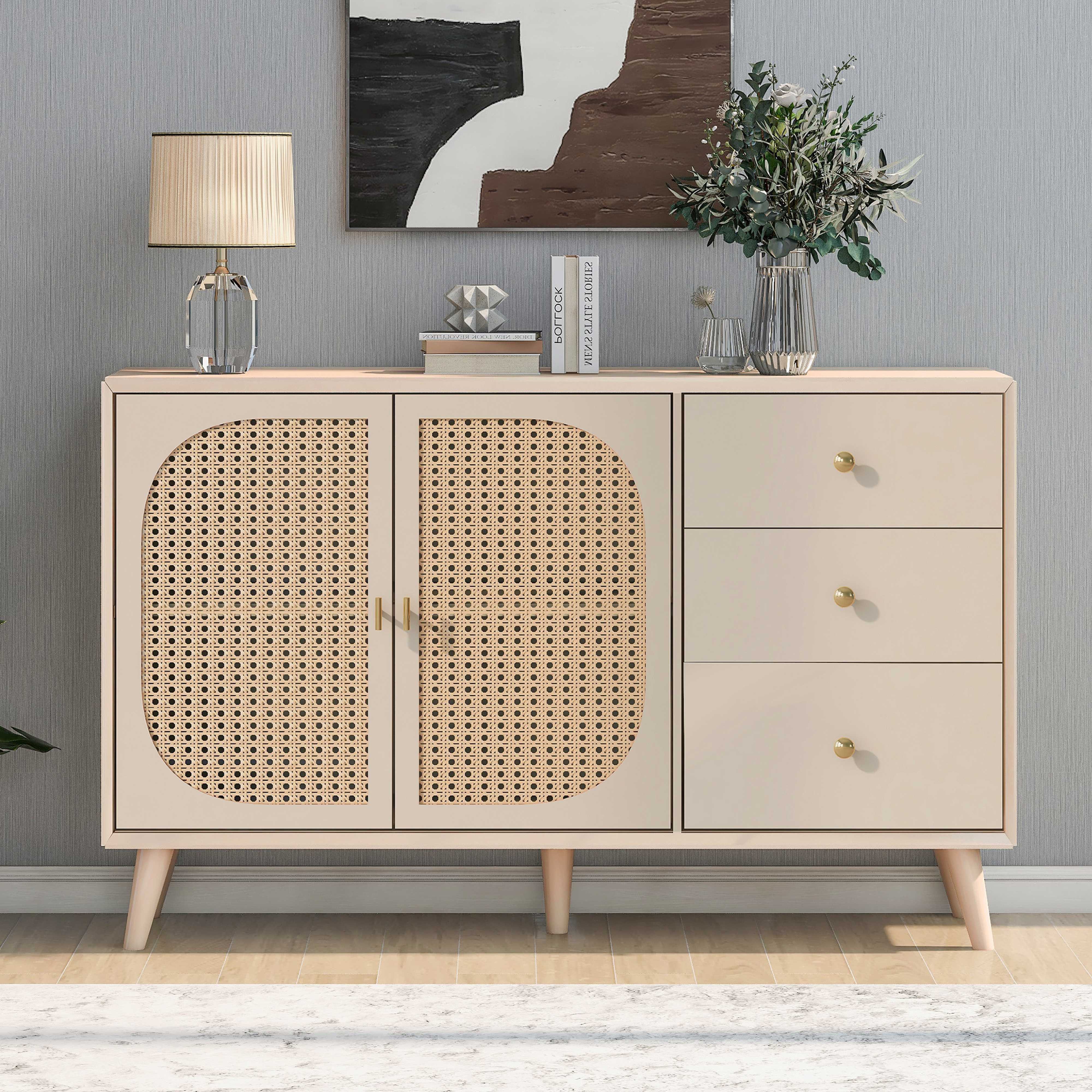 BlingBin Sideboard Wohnzimmerschrank Anrichte Esszimmerschrank (1 St., mit günstig online kaufen