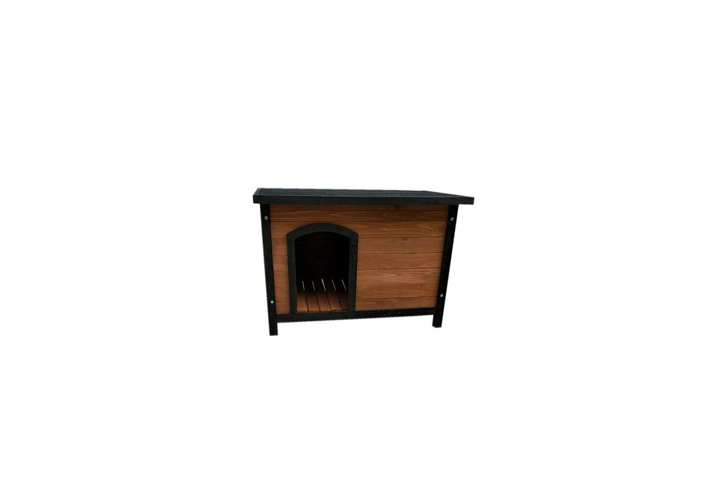 Thumbnail - HTI-Line Hundehütte Hundehütte Rocco, Hundehaus Flachdach