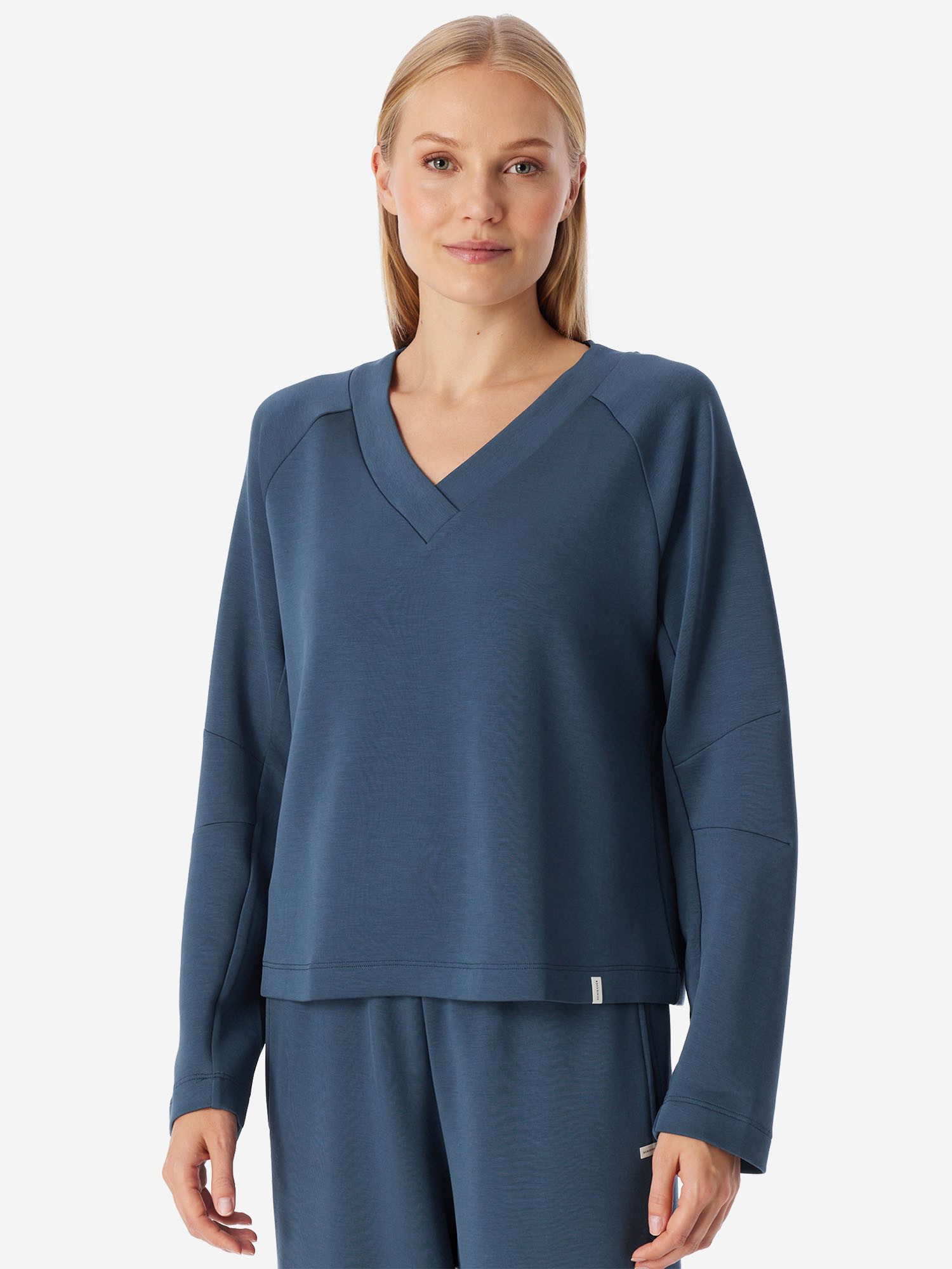 Schiesser Pyjamaoberteil Mix Relax Schlafshirt, Pyjama Shirt, Nachtshirt