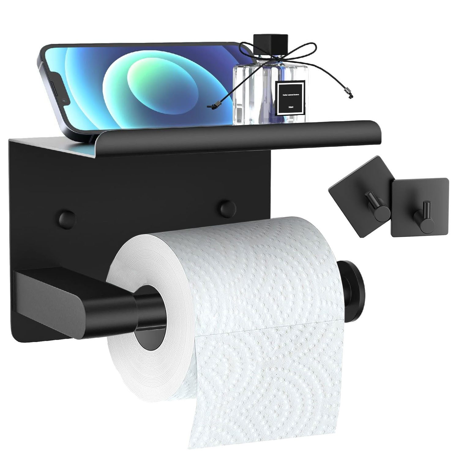 SURFOU Toilettenpapierhalter Toilettenpapierhalter Edelstahl Klopapierhalte günstig online kaufen