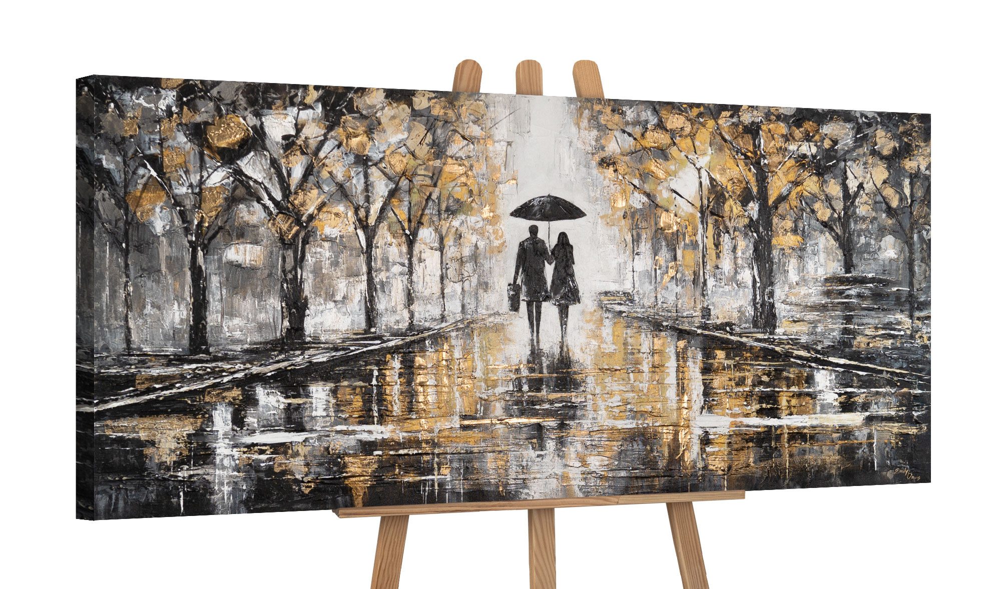 YS-Art Gemälde Wandbild, Schöne Stadt, Wolkenkratzer, Big Apple, Paris, Rom günstig online kaufen