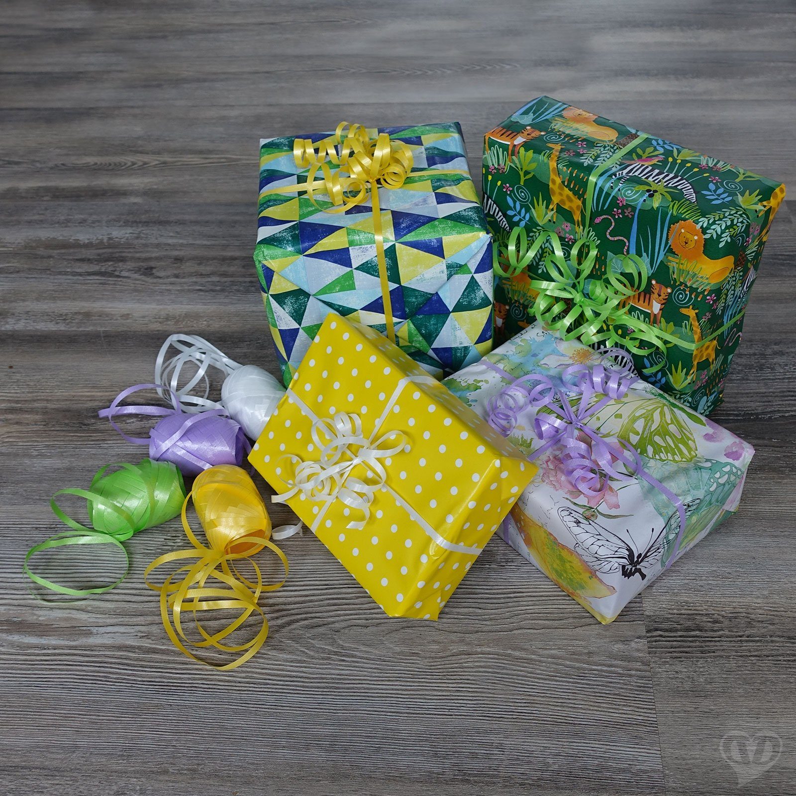 maDDma Geschenkpapier 3 Muster Geschenkverpackung, Rollen Verpackungspapier Geschenkpapier 6