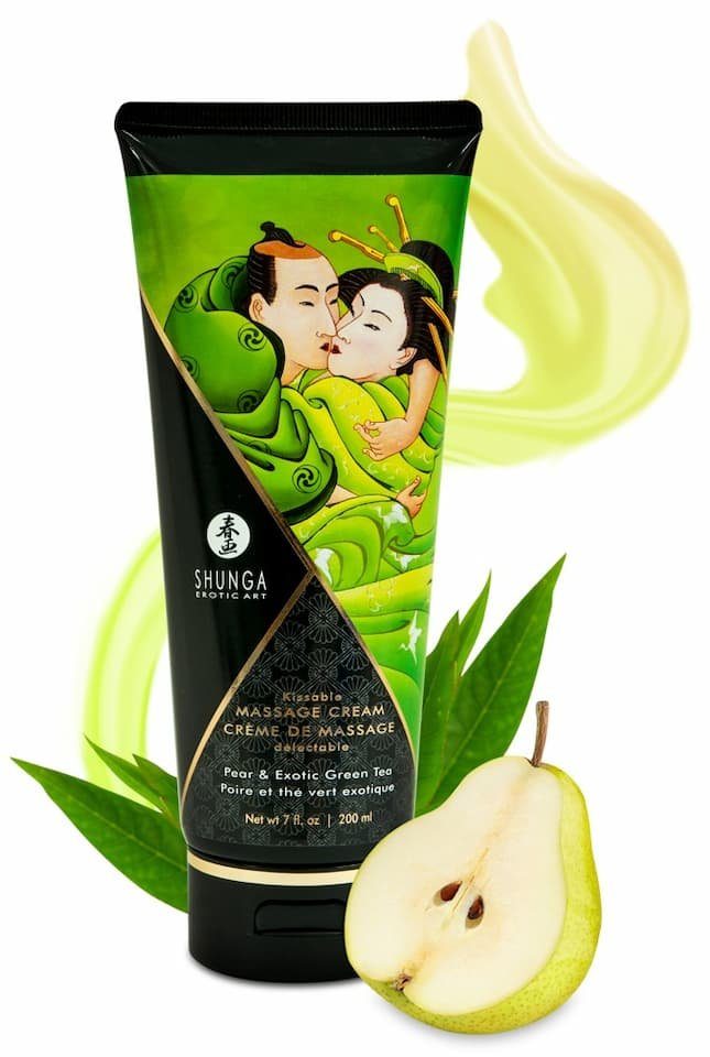 Cream - SHUNGA Pear ml, Massage für sinnliche 200 Massageöl Shunga Massagen