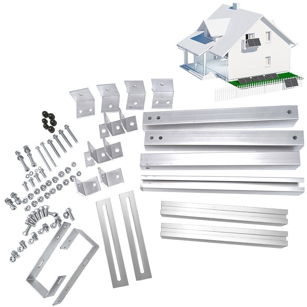 Solarmodul-Halterung Teleskop Balkon-Solarmodul-Halterung