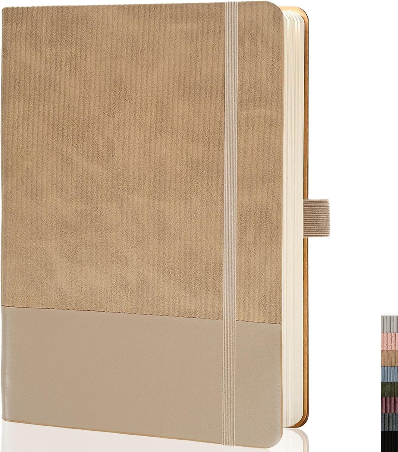 FELIXLEO Notizbuch Notizbuch A5 Blanko Softcover Skizzenbuch Journal 192 Blatt 100GSM