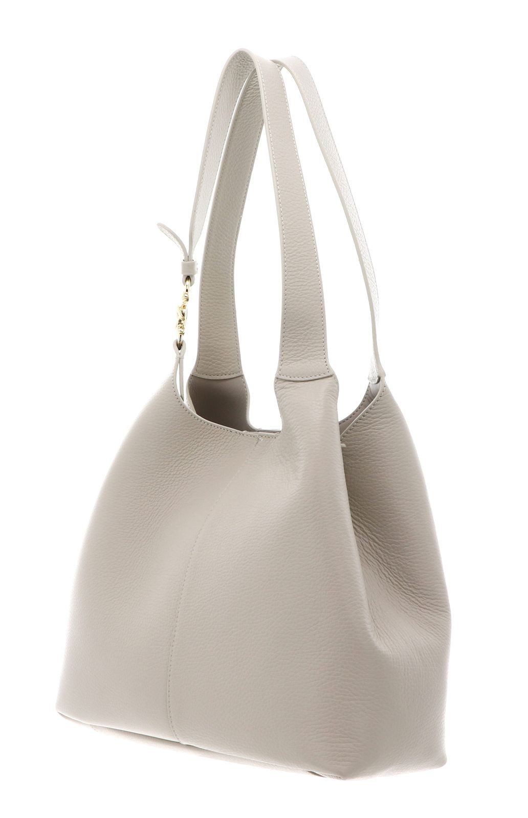 COCCINELLE Schultertasche Shopper (Set, 2-tlg), aus echtem Rindsleder
