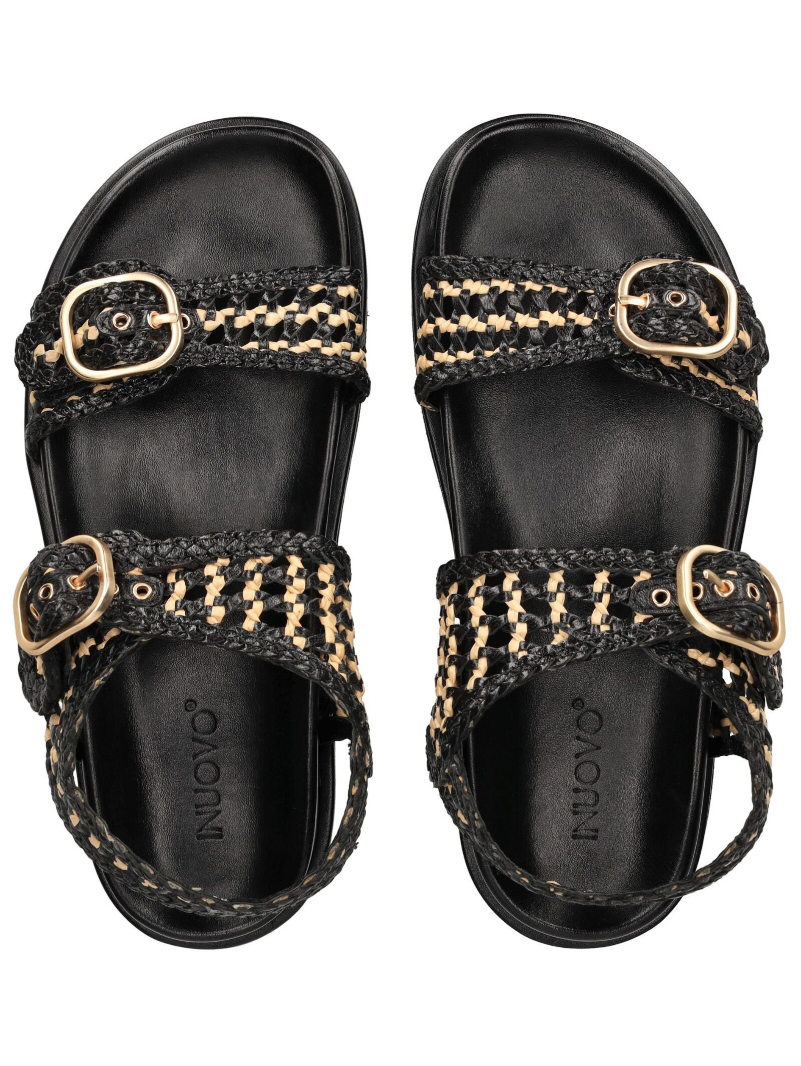 INUOVO INUOVO Sandalen Leder Riemchensandale
