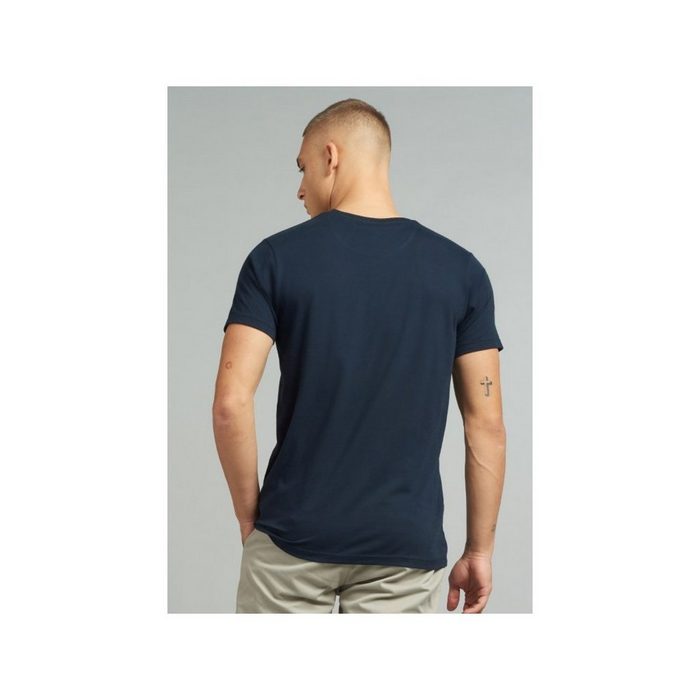 Dstrezzed T-Shirt dunkel-blau regular fit (1-tlg) BB7599