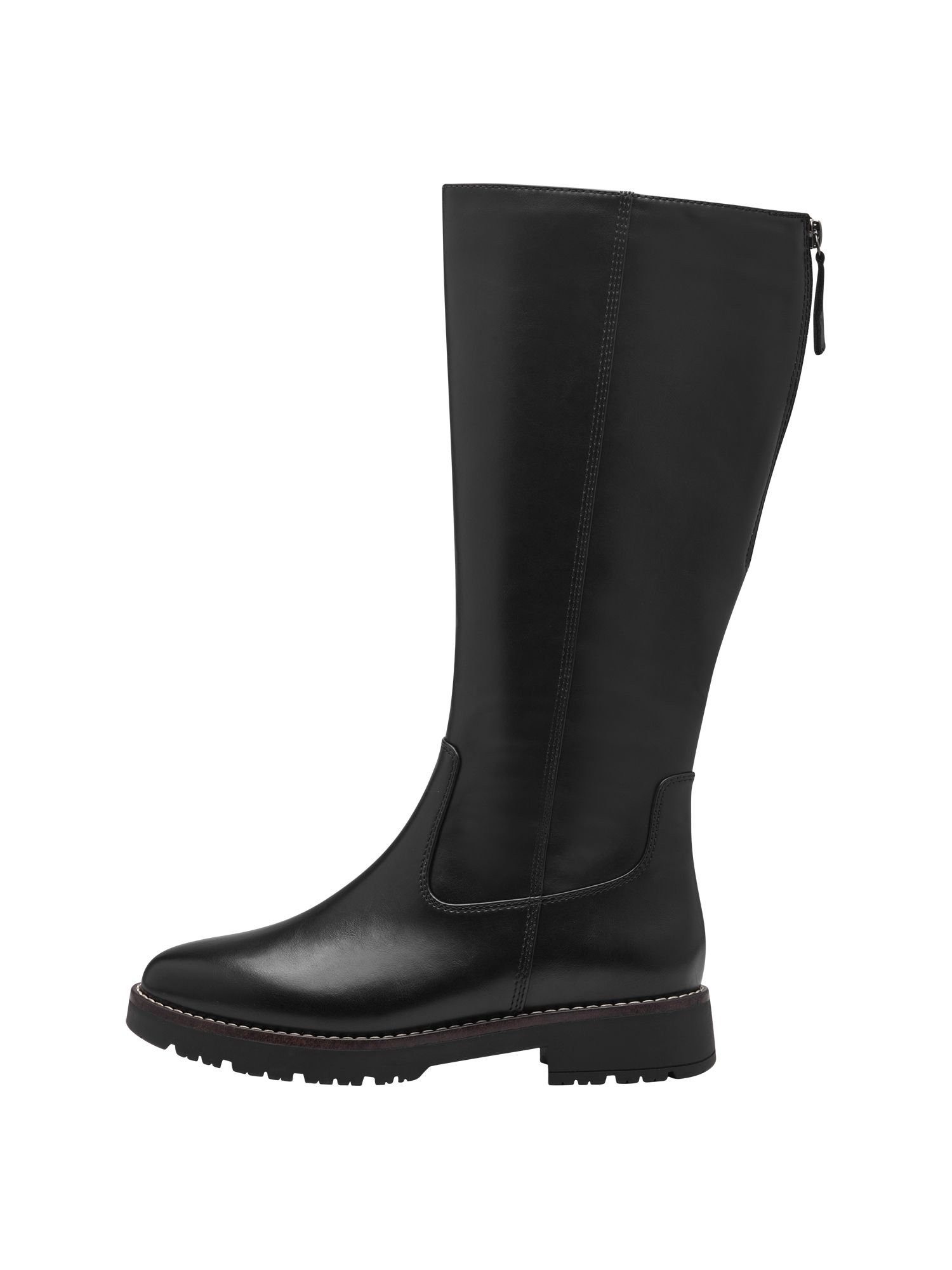 Jana Vegan, Vario, Mehrweite mit Reißverschluss Stiefel Vegan