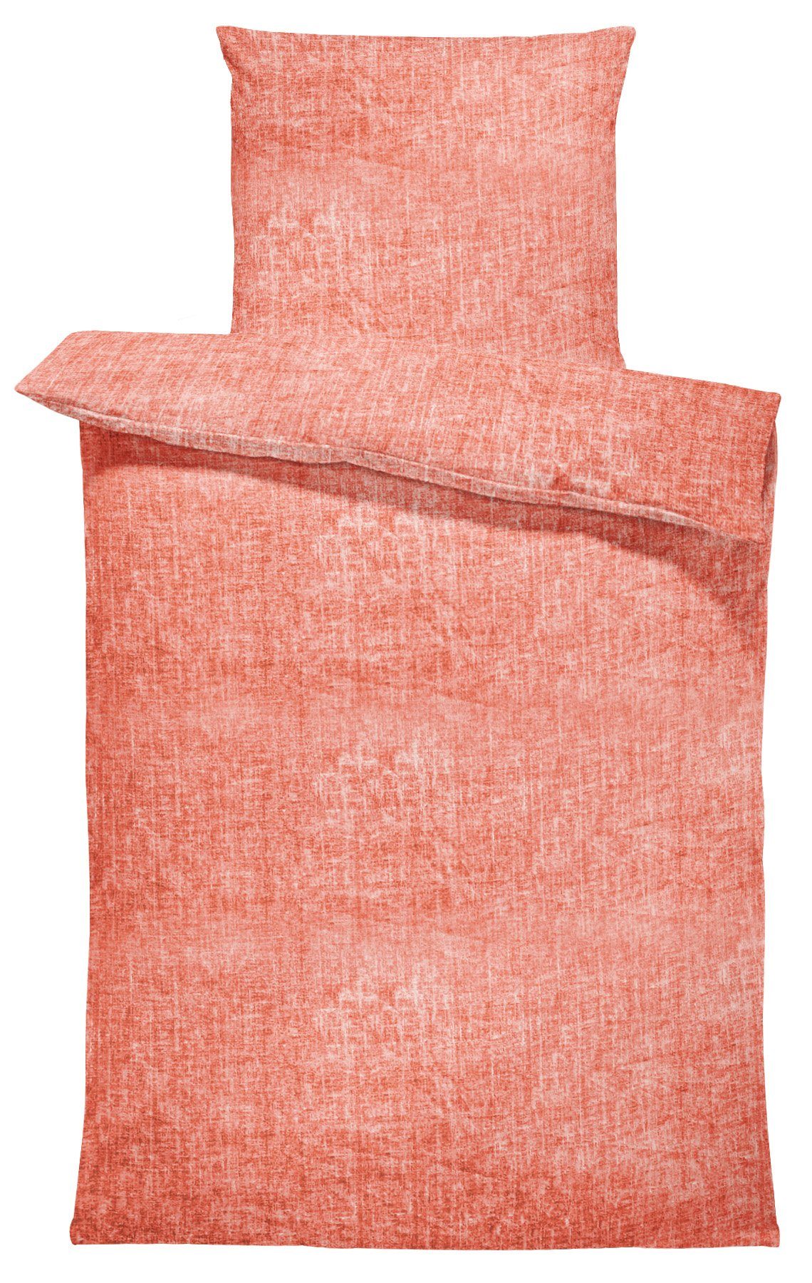 One Home Bettwäsche Meliert, Mikrofaser, 2 teilig, modern und meliert, Apri günstig online kaufen