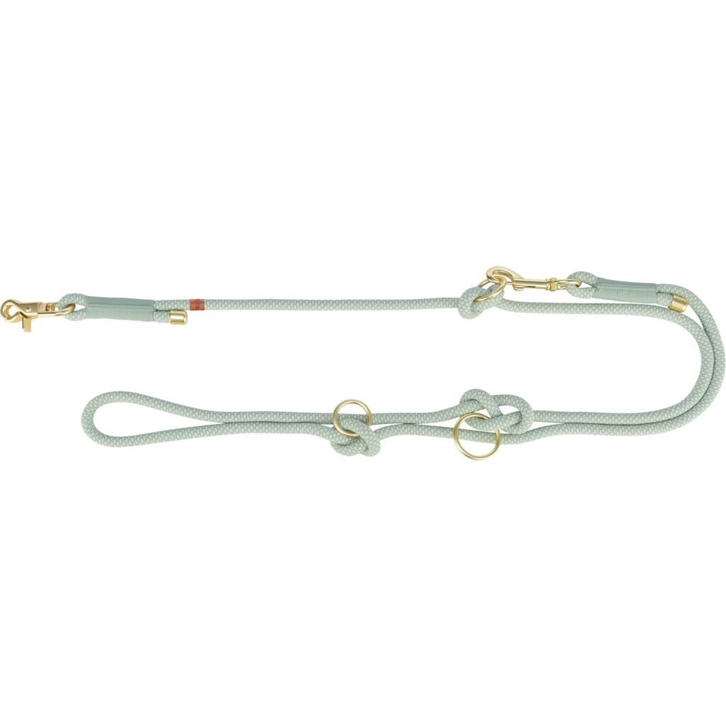 TRIXIE Hundeleine Soft Rope Verlängerungsleine - salbei/mint - 2,00 m/ø 6 mm, Tau
