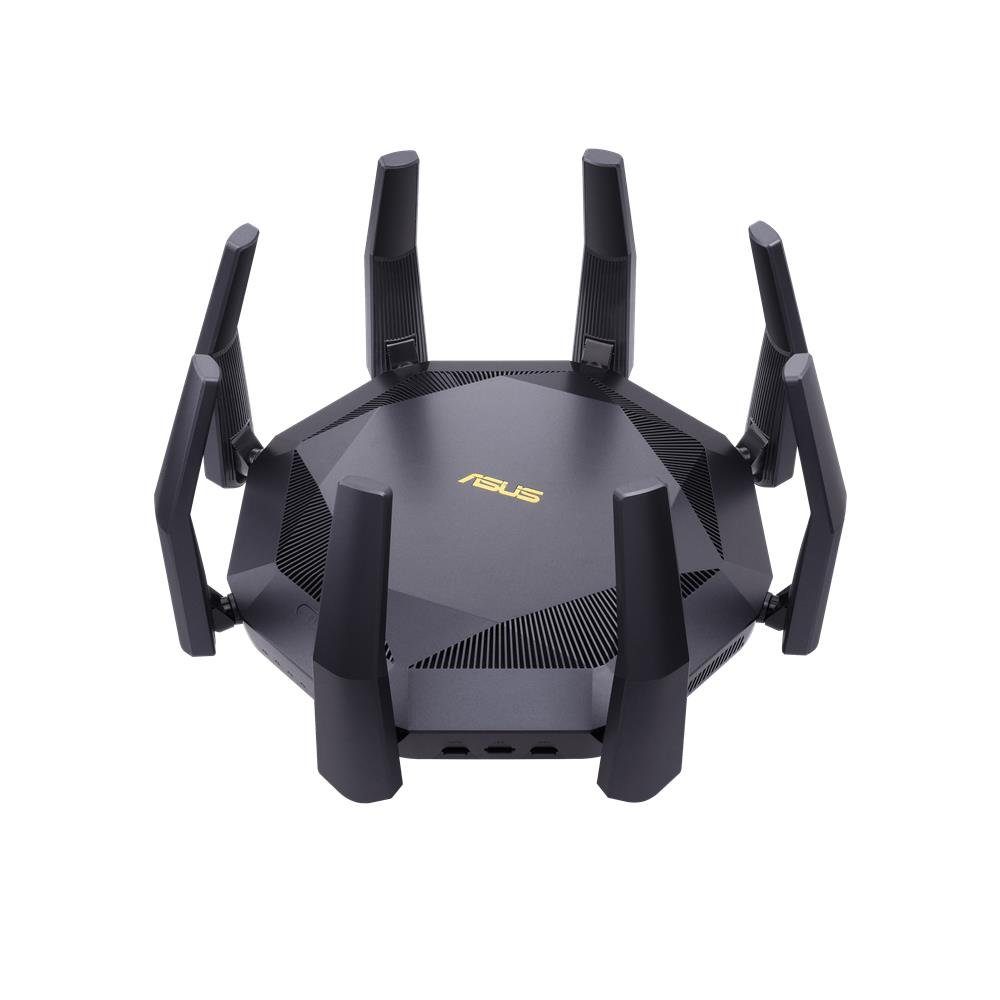 Asus RT-AX89X AX6000 Gaming 6 Router WLAN-Router, AiMesh WLAN System, WiFi 6, MU-MIMO, AiProtection Pro, 8 Antennen, 8 LAN-Schnittstellen
