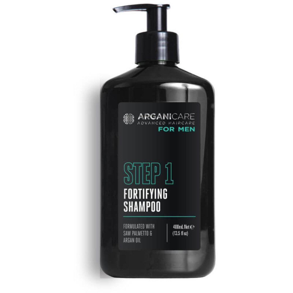 Arganicare Haarshampoo For Men Step 1 Fortifying Shampoo 400ml