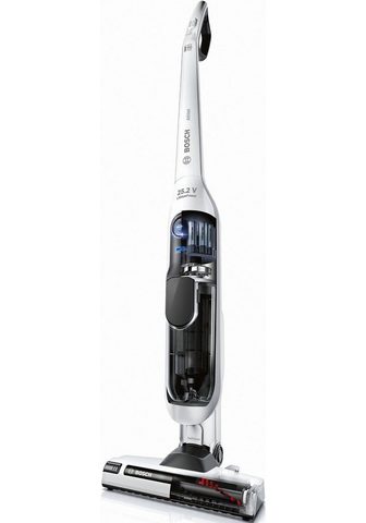 BOSCH Belaidis dulkių siurblys Athlet BCH6ATH25 25.2 V atskirai Higieninis filtras Turbo-Stufe beutellos alle Bodenarten aukštis Saugkraft iki 60 min Laufzeit weiß