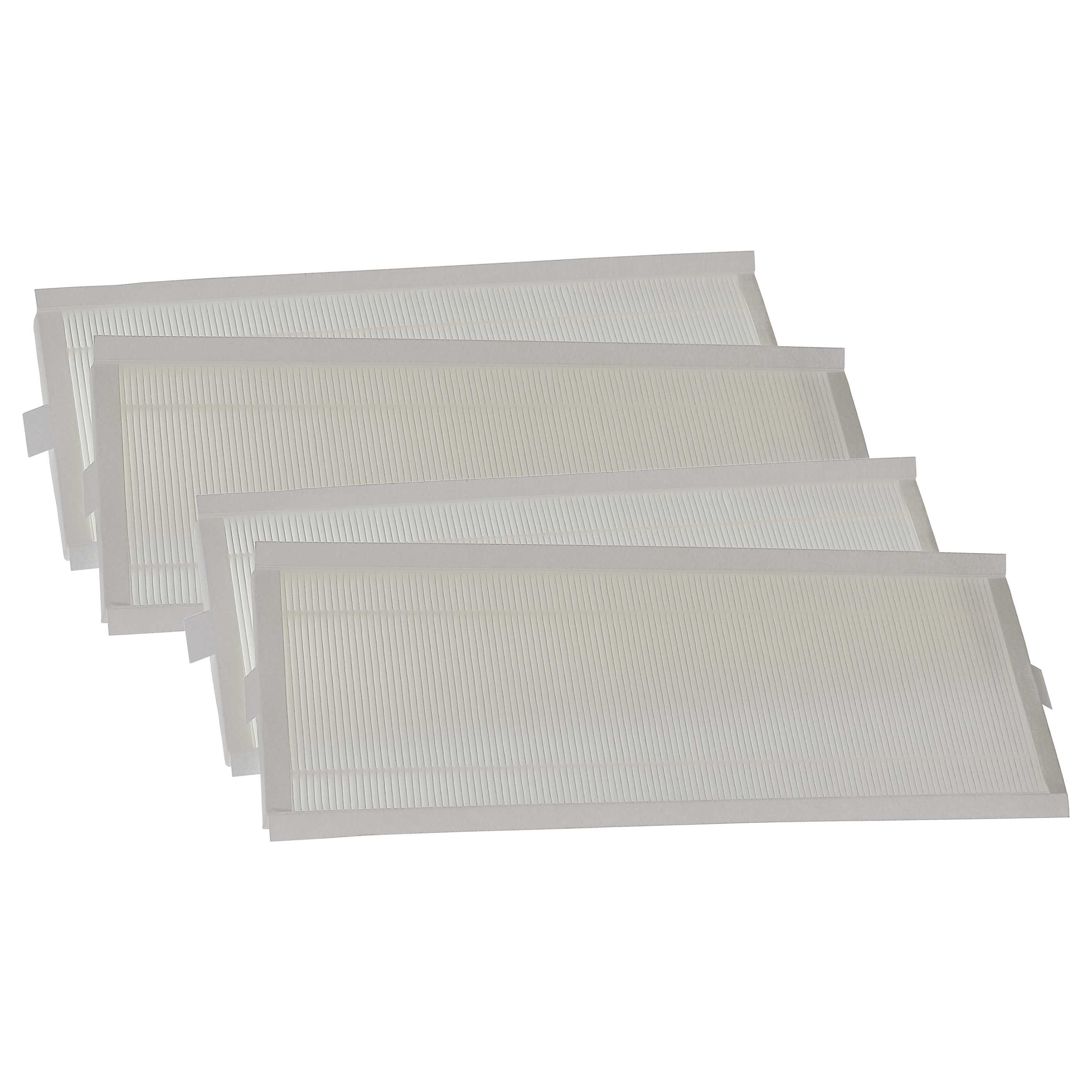 vhbw Filter-Set passend für Wernig ComfortVent Q600, Q350, Q450 Lüftungsgerät, Zubehör für Wernig ComfortVent Q600 Q350 Q450
