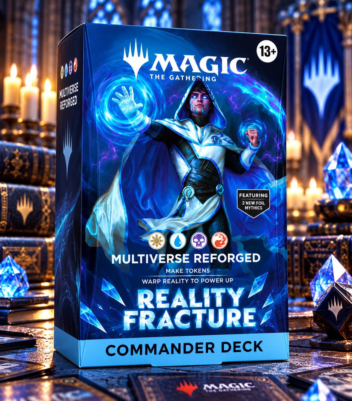 Wizards of the Coast Sammelkarte Magic The Gathering Reality Fracture Commander Deck Englisch