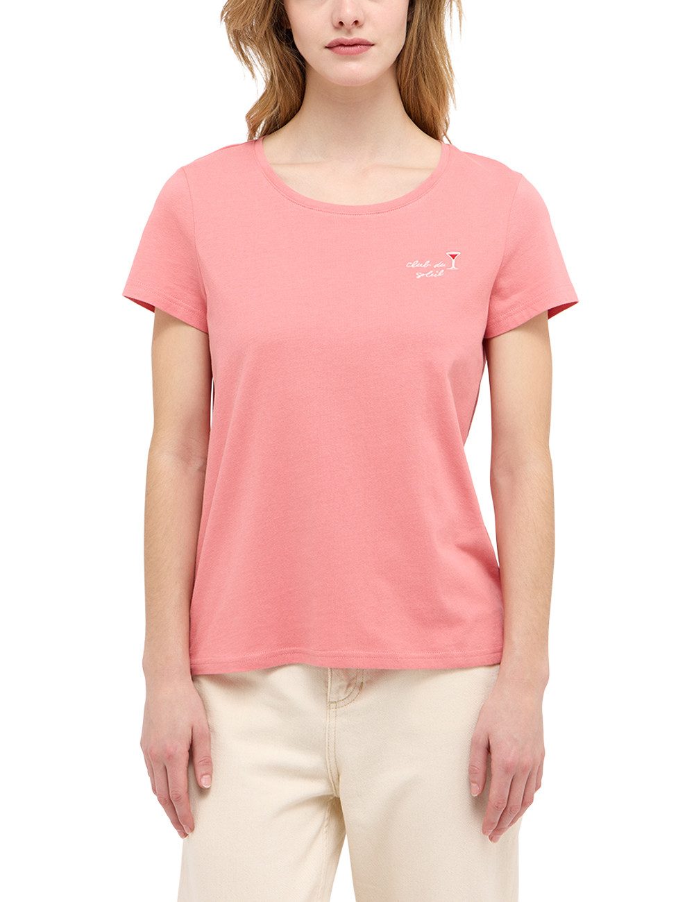 MUSTANG Kurzarmshirt "Damen Style Alma" günstig online kaufen