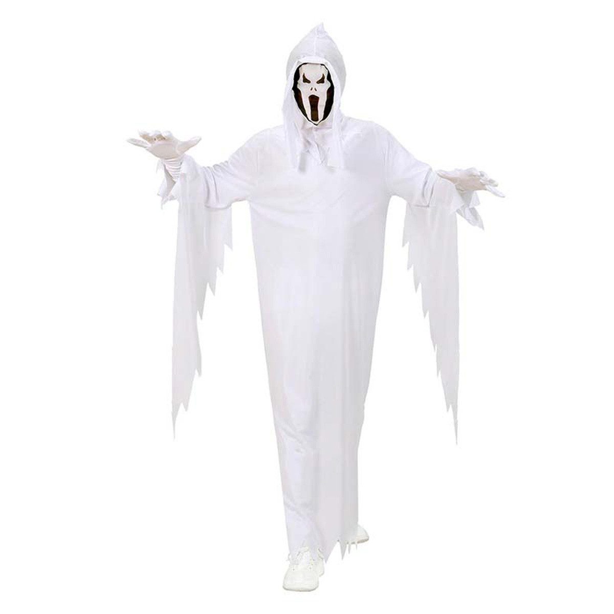 Widmann S.r.l. Hexen-Kostüm Kostüm Kid Geist mit Maske