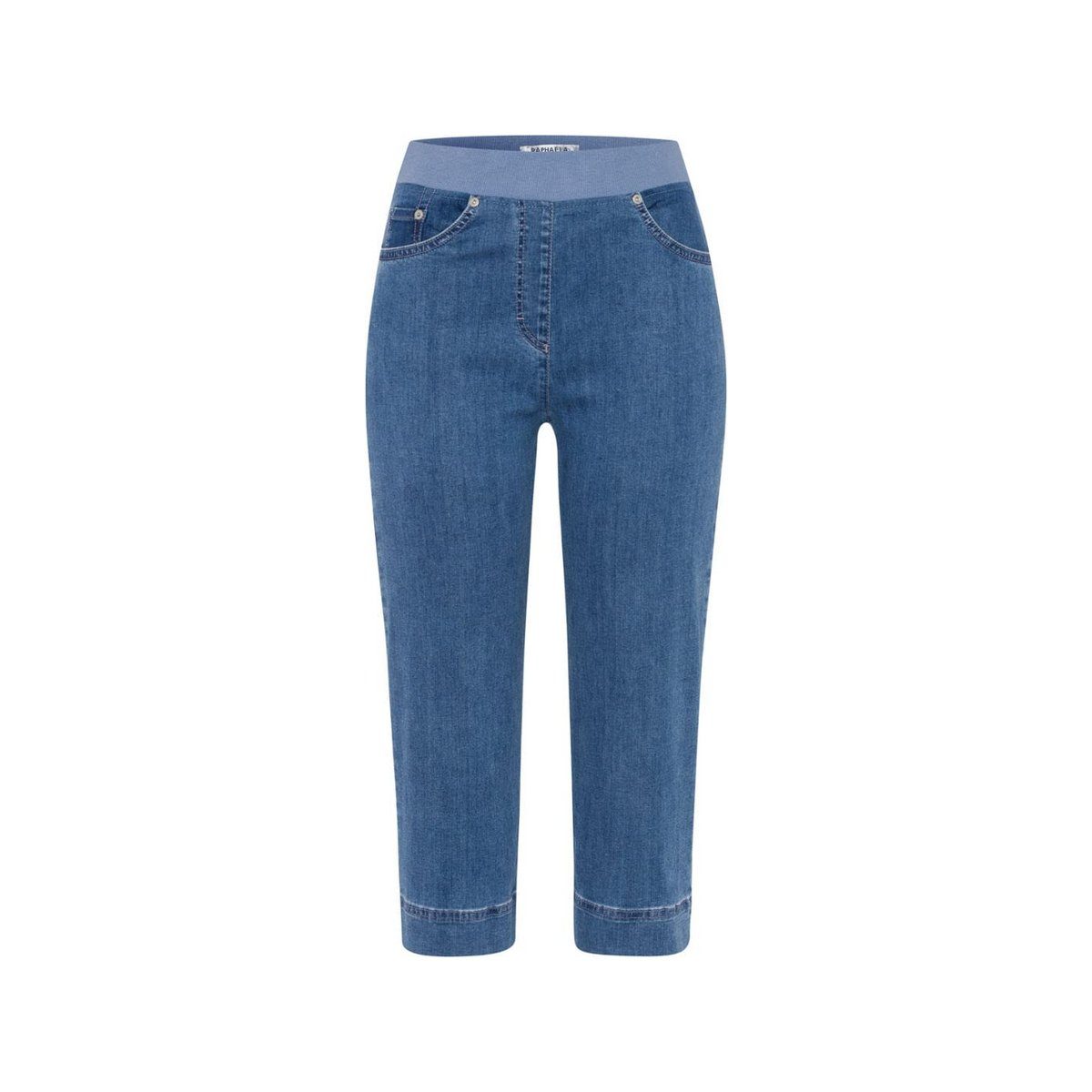 Brax 5-Pocket-Jeans uni (1-tlg) Blau (28) | Straight-Fit Jeans