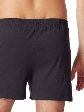 HUBER Boxershorts Herren Boxer Shorts hautnah Jerseyboxer Selection (Stück, 1-St) gerader Beinausschnitt