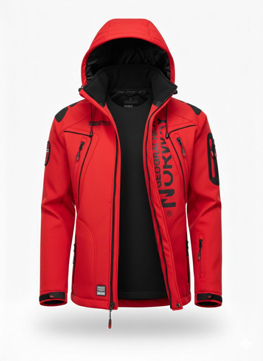 Geographical Norway Softshelljacke Herren – leichte wasserabweisende Überga günstig online kaufen