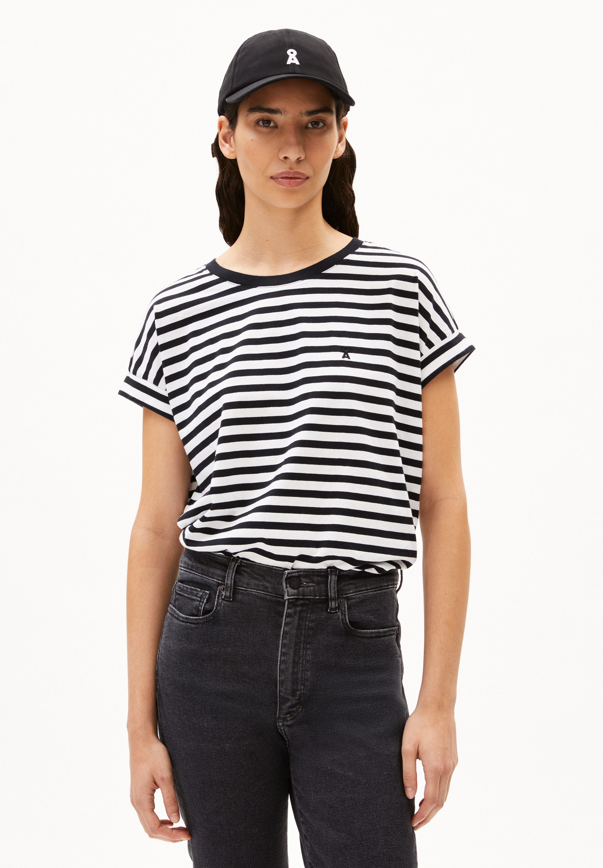 Armedangels T-Shirt IDAARA STRIPES Damen T-Shirt aus Bio-Baumwolle (Loose F günstig online kaufen