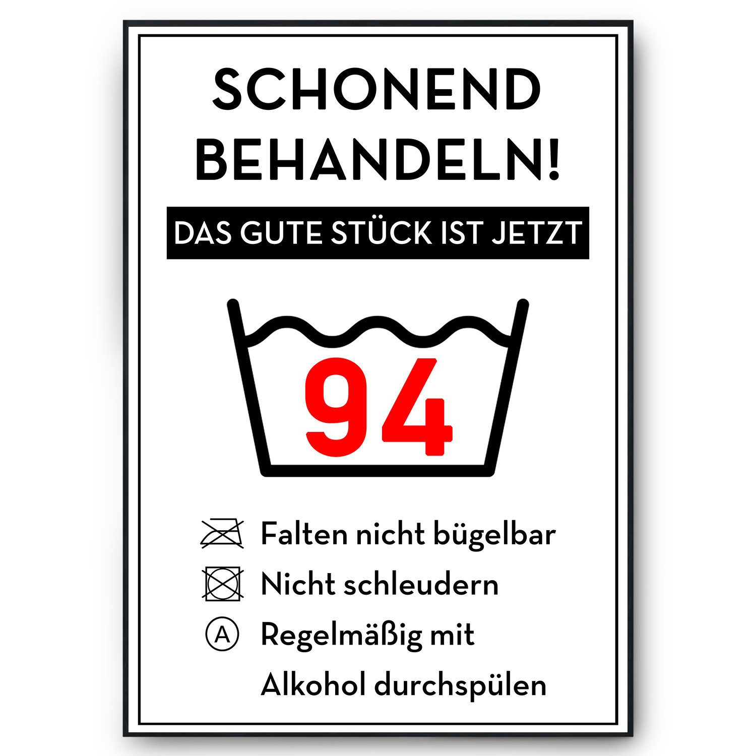 Tigerlino Poster Geburtstag Geschenk Urkunde Lustig günstig online kaufen