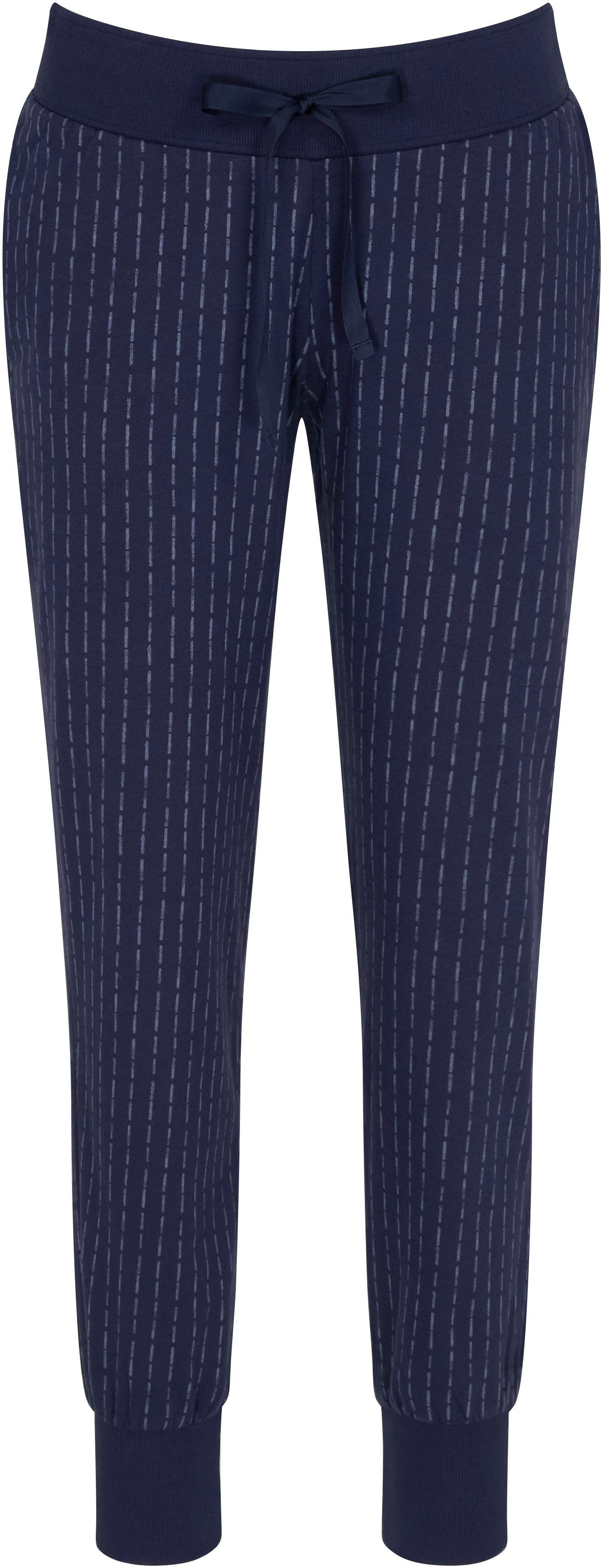 Schlafhose Trousers Jersey Match X Mix Pyjamahose bedruckt 02 Triumph &