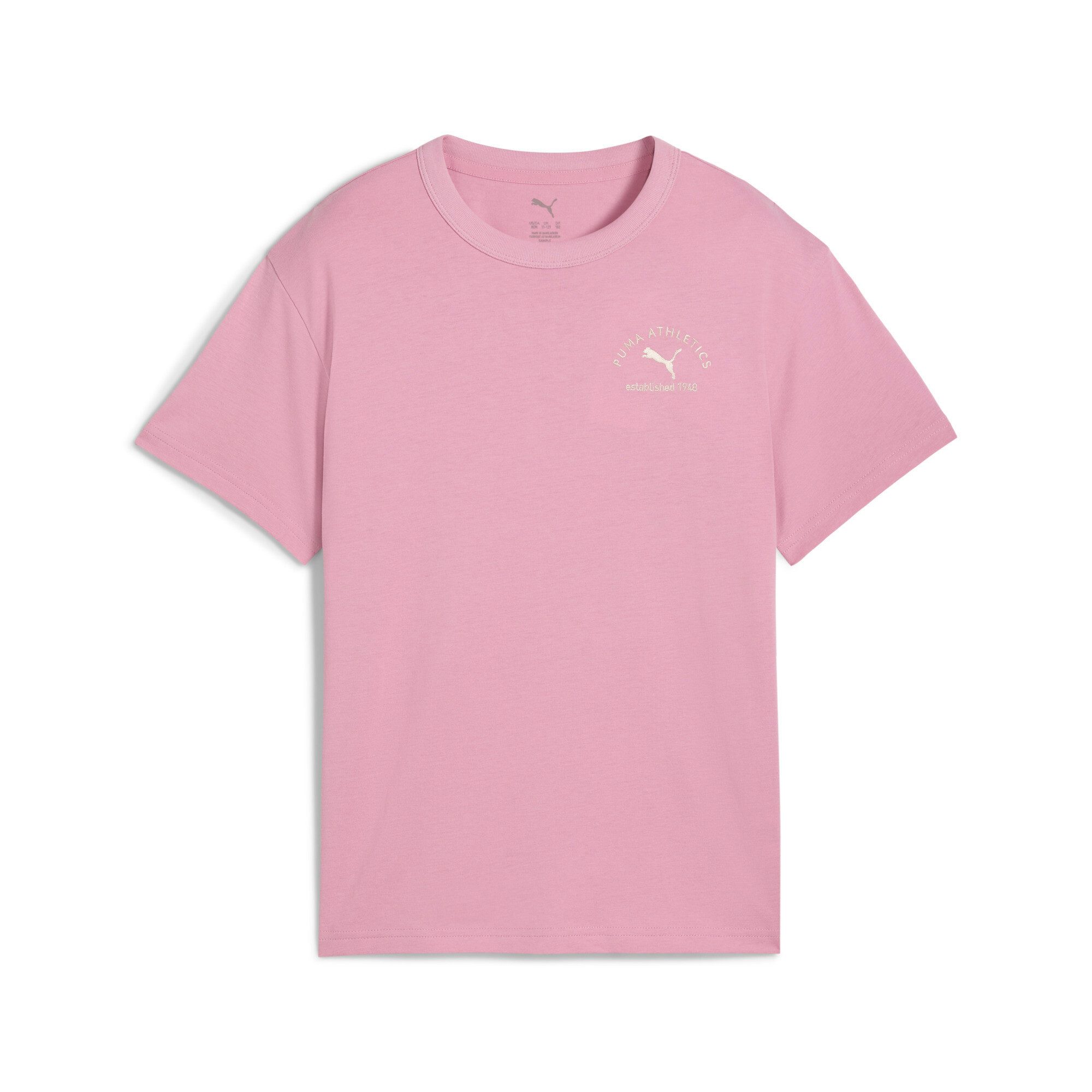 PUMA T-Shirt CLASS RELAXED TEE G Kurzarm, für Freizeit- und Sportanlässe, aus Jersey-Material