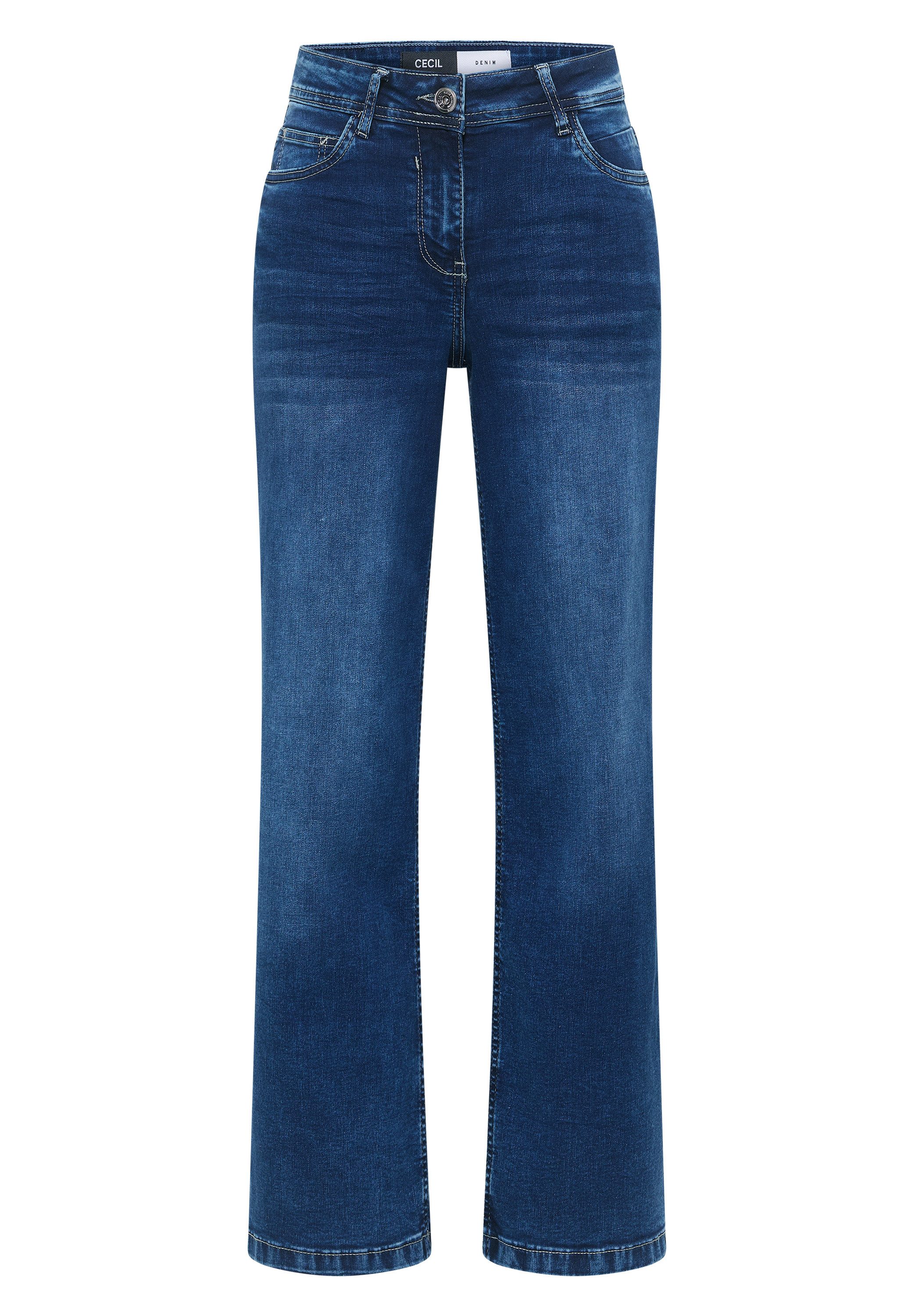 CECIL Slim-fit-Jeans High Waist