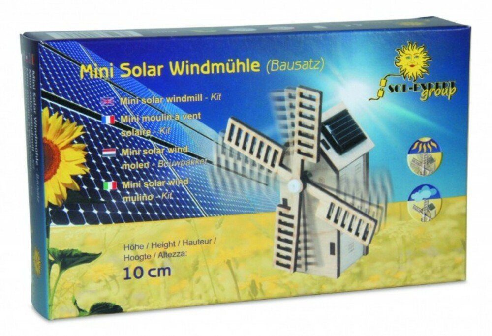 SOL-EXPERT group Modellbausatz Mini Solar-Windmühle