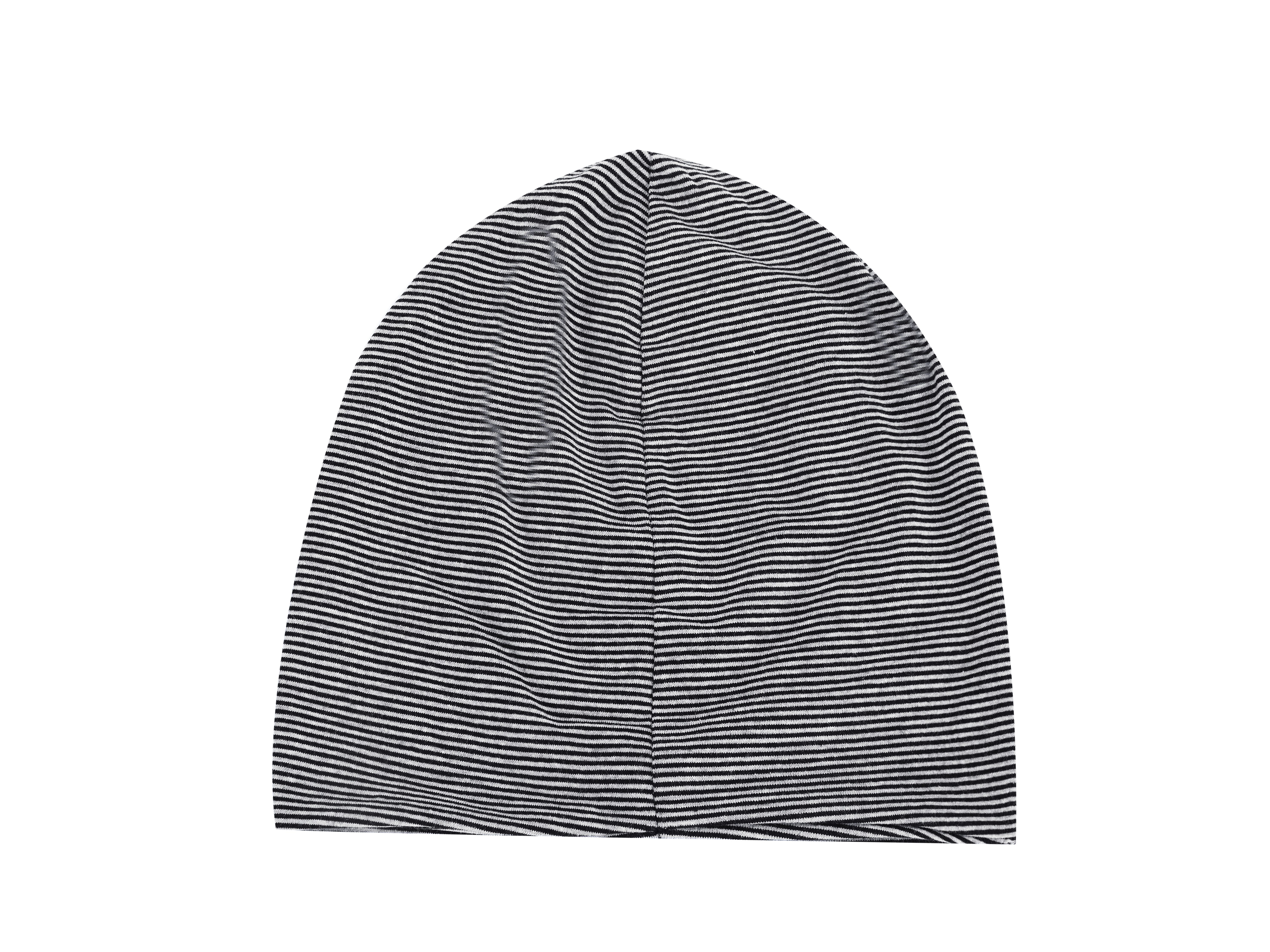 chillouts Beanie Pittsburgh Hat mit weichem Baumwollmix & feiner Streifenstruktur