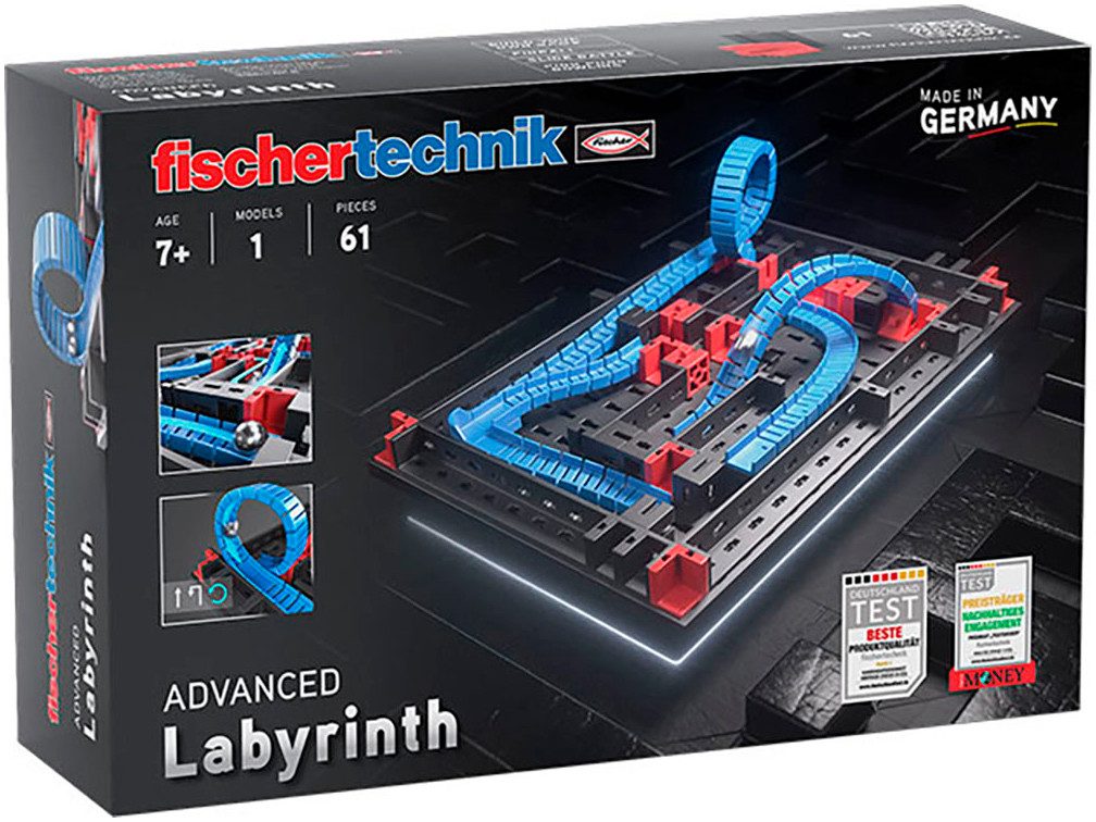 fischertechnik Advanced Labyrinth Konstruktions-Spielset, (61 St)