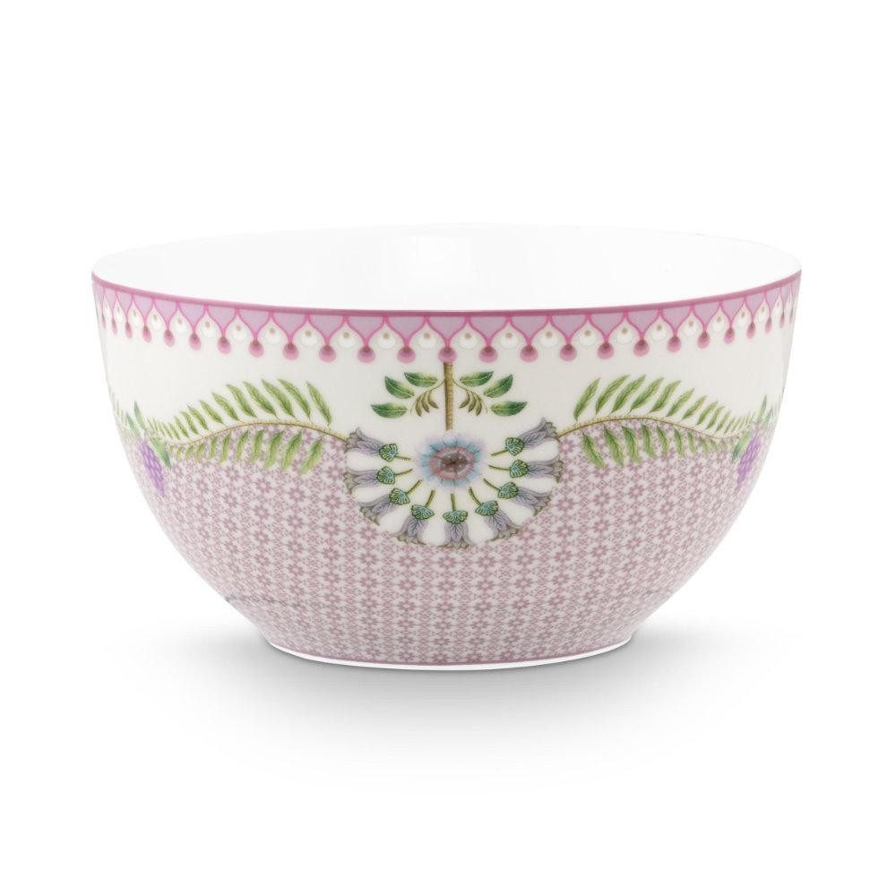 PiP Studio Geschirr-Set Frühstück-Set Lily & Lotus Lila (3-teilig)