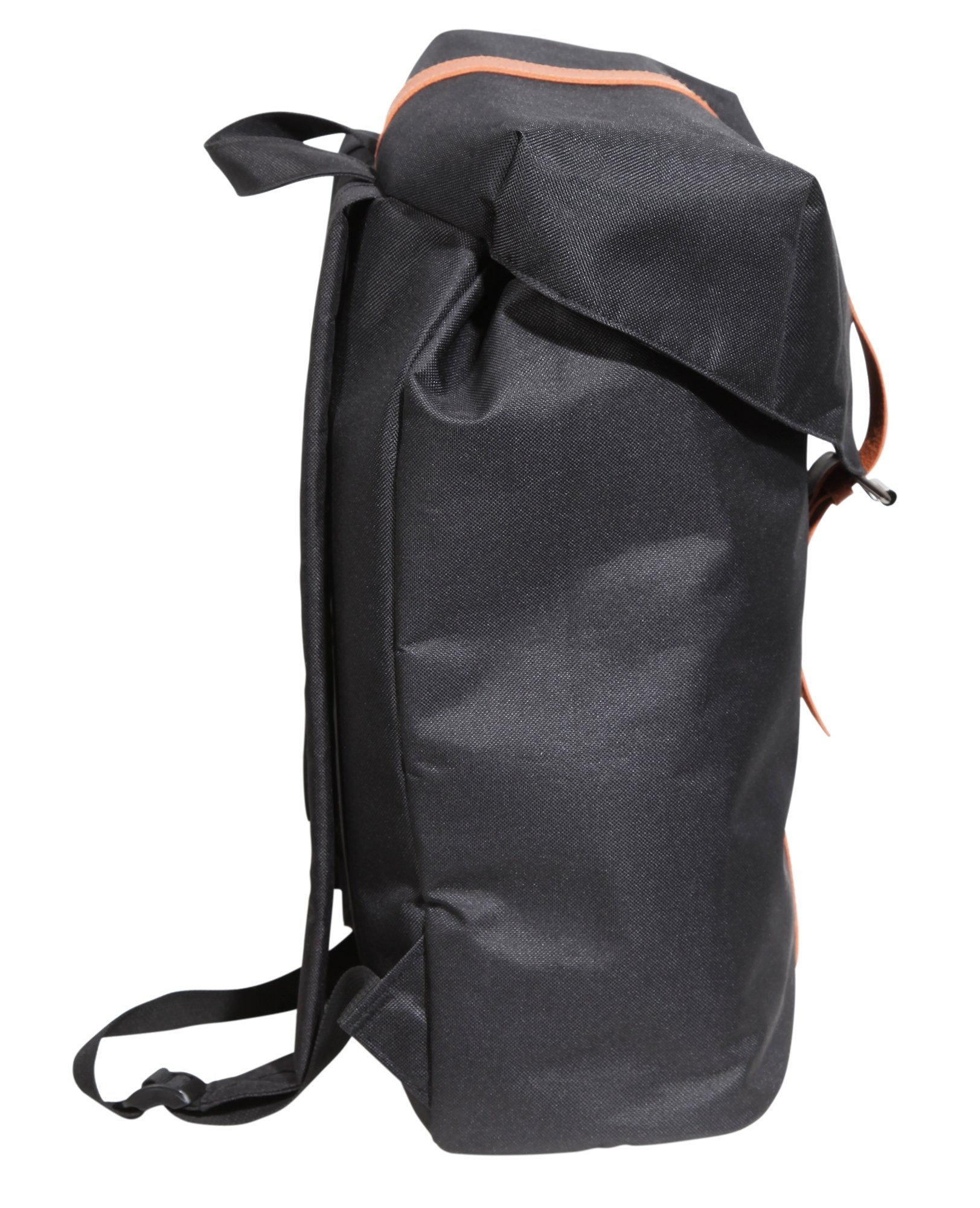 LEONARDO VERRELLI (einzeln) Polyester Unisex Rucksack Laptoptasche Laptopfach Tasche Schwarz mit aus Melli