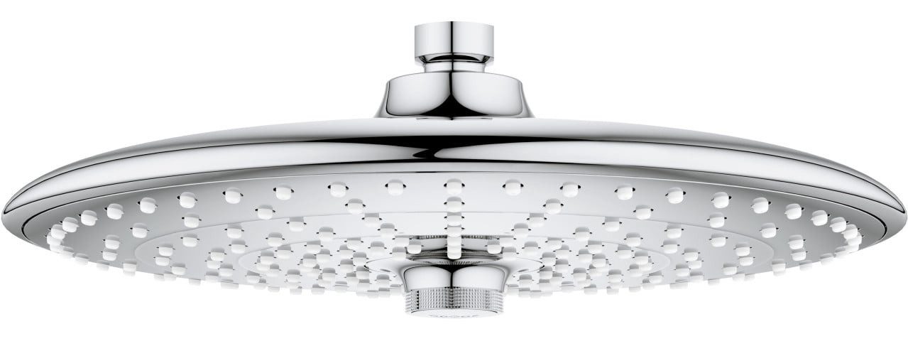 Grohe Kopfbrause Grohe Kopfbrause chrom, mit 3 Strahlarten: Rain