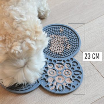 KaraLuna Tier-Beschäftigungsspielzeug Schleckmatte für Hunde Hundeleckmatte Leckmatte Schleckmatte Hund, Lebensmittelechtes Silikon