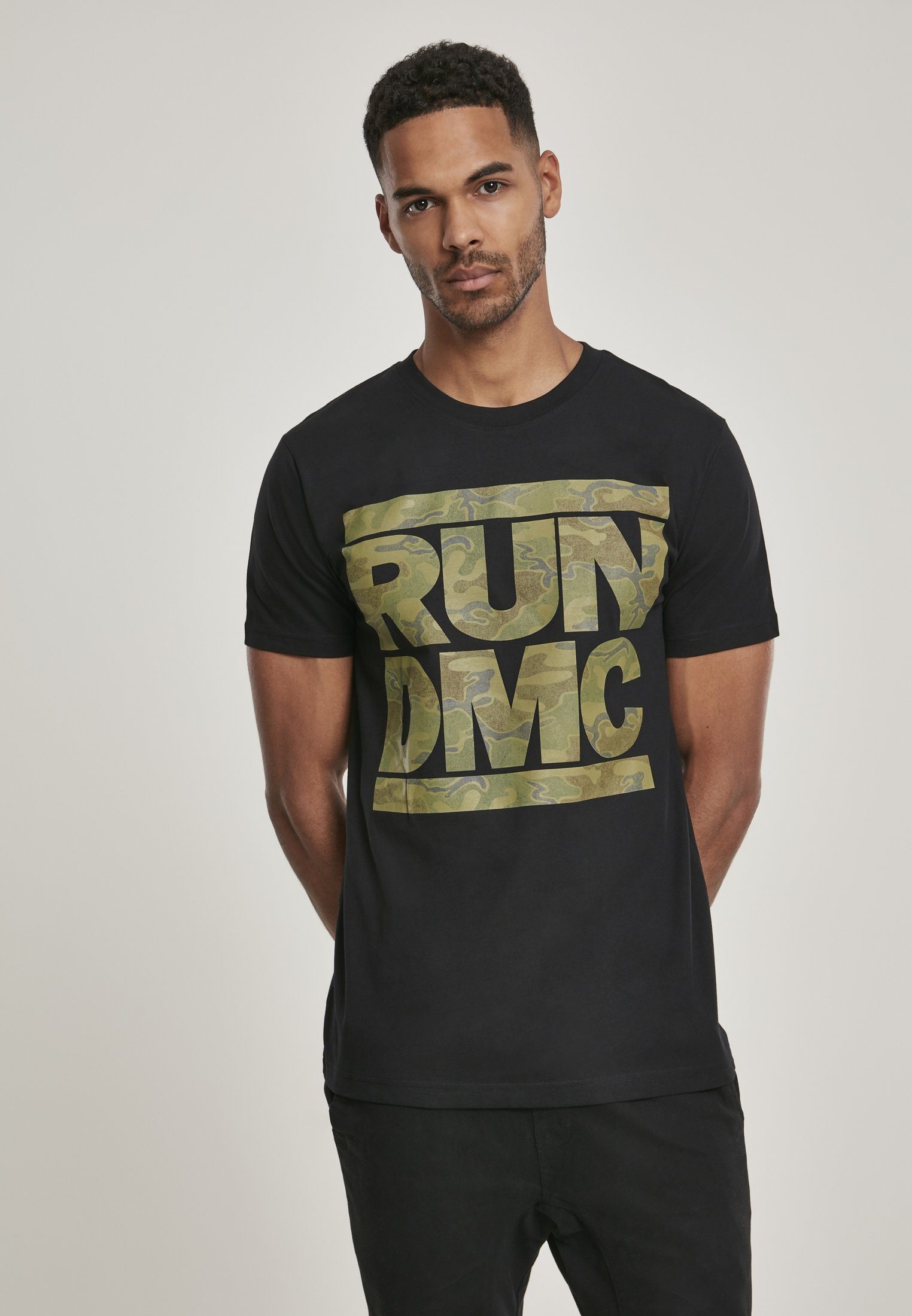 Tee Run MisterTee T-Shirt Camo (1-tlg) DMC Herren