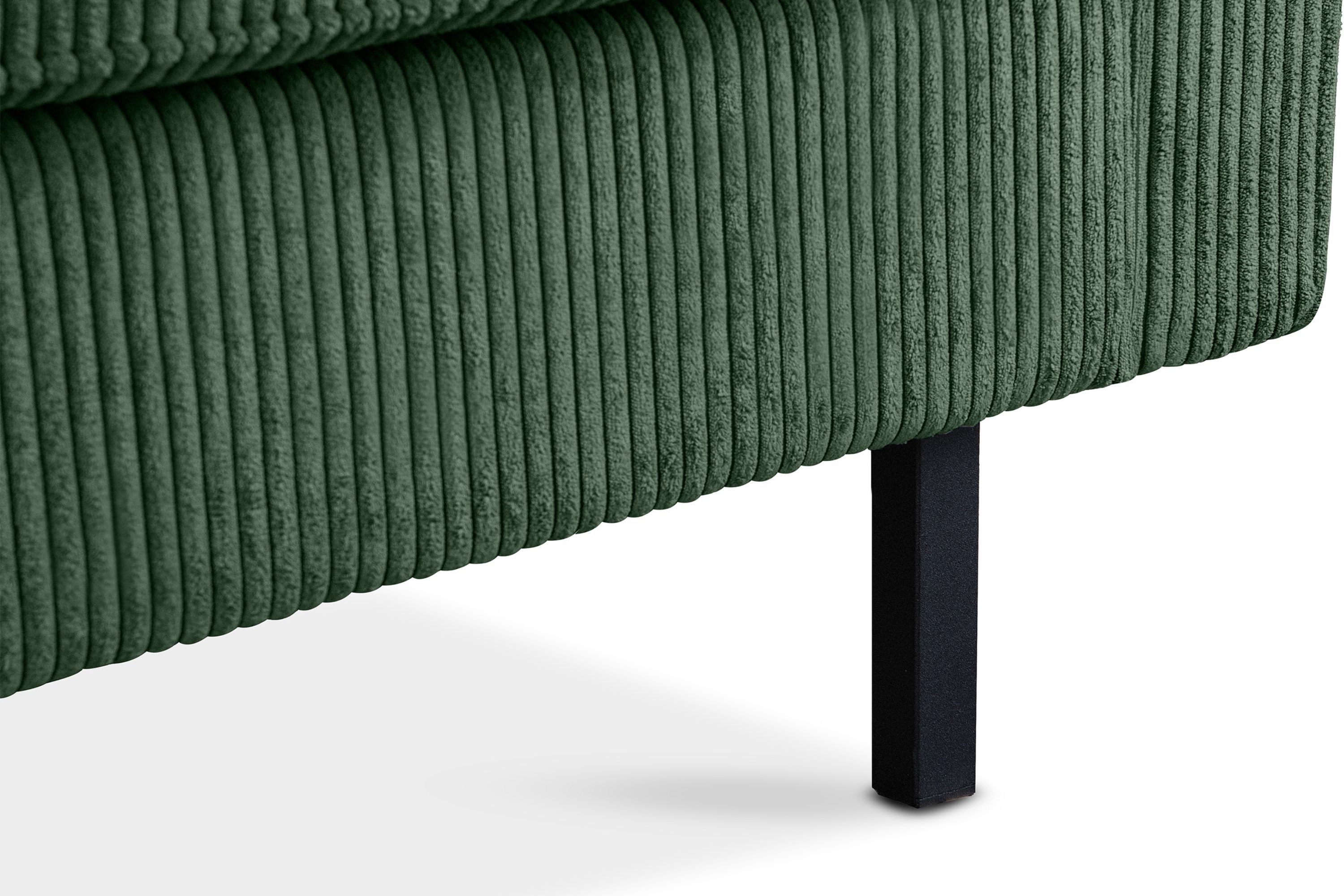 Polsterung Cord-Stoff hochwertigem INVIA Pet 2-Sitzer Friendly in aus Schaumstoff, Konsimo Zweisitzer-Sofa,