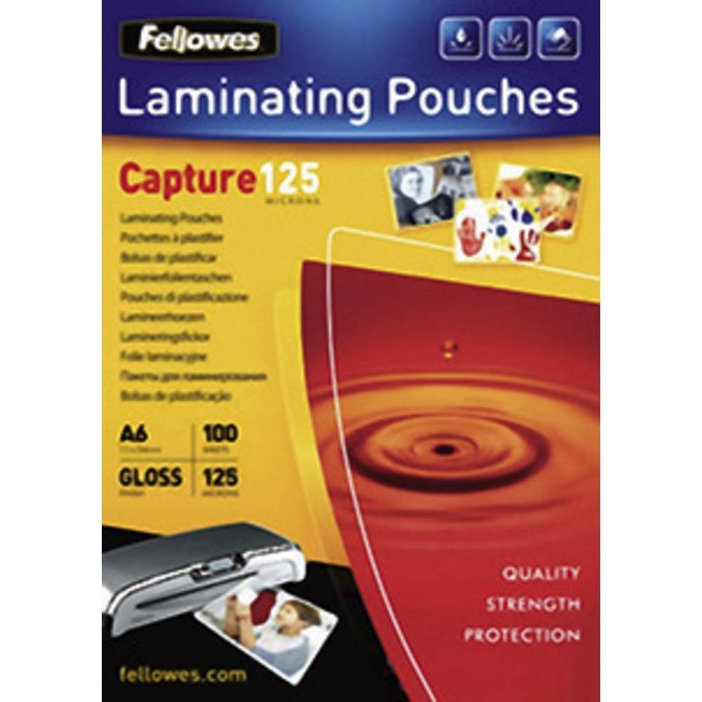 FELLOWES Laminiergerät Laminierfolie A6, 100er 5307201