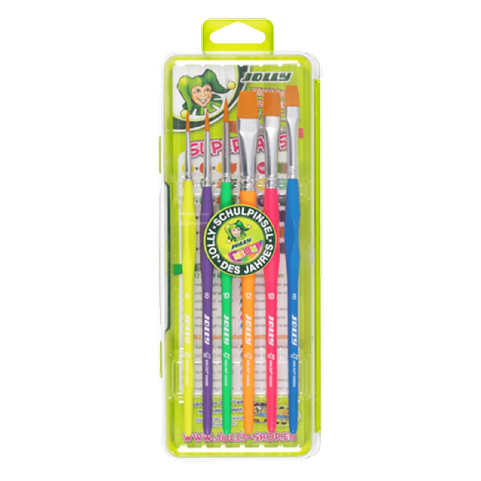 JOLLY Malpinsel Schulpinsel-Set, (6 St)
